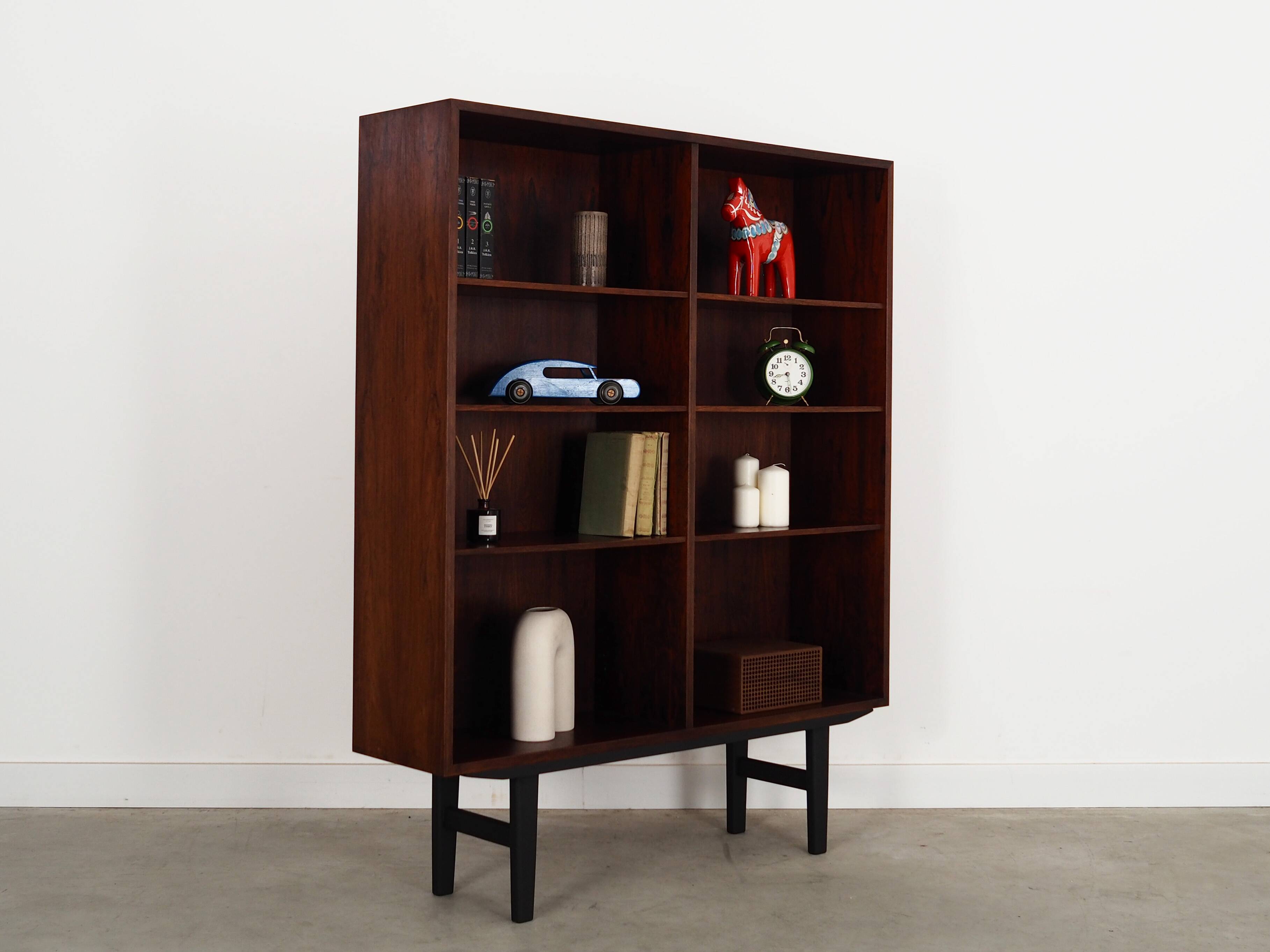 Rosewood bookcase, Danish design, 1970s, manufacturer: Omann Jun