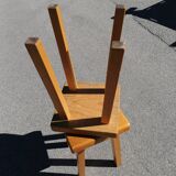 Stool 4 feet square seats
