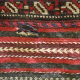Handmade vintage afghan baluch area rug - 85x115cm