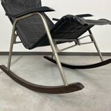 Japanese folding rocking chair by Nii Takeshi