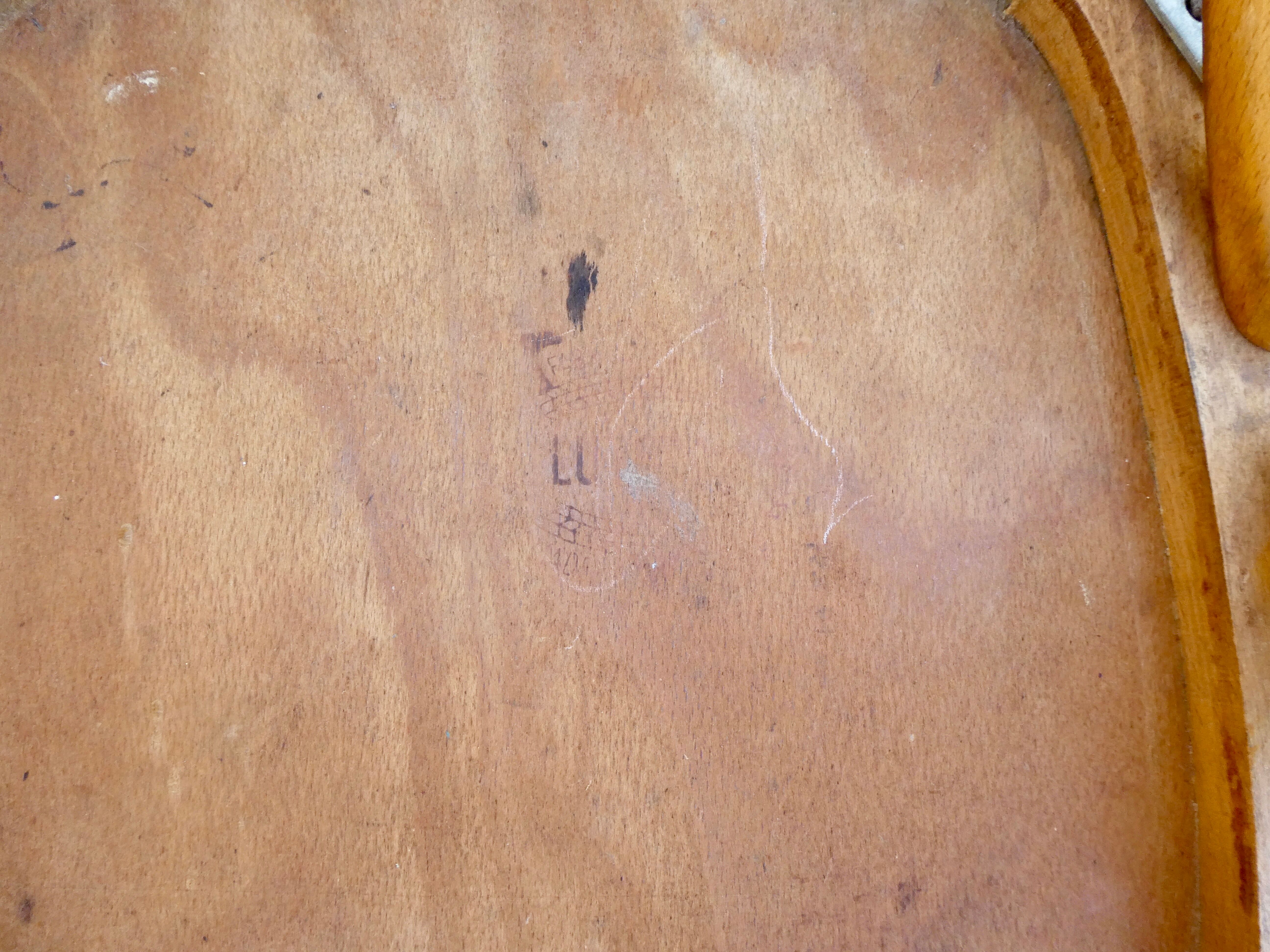 Pair of bistro chairs Luterma, 50s