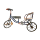 Vintage two-seater antique tricycle