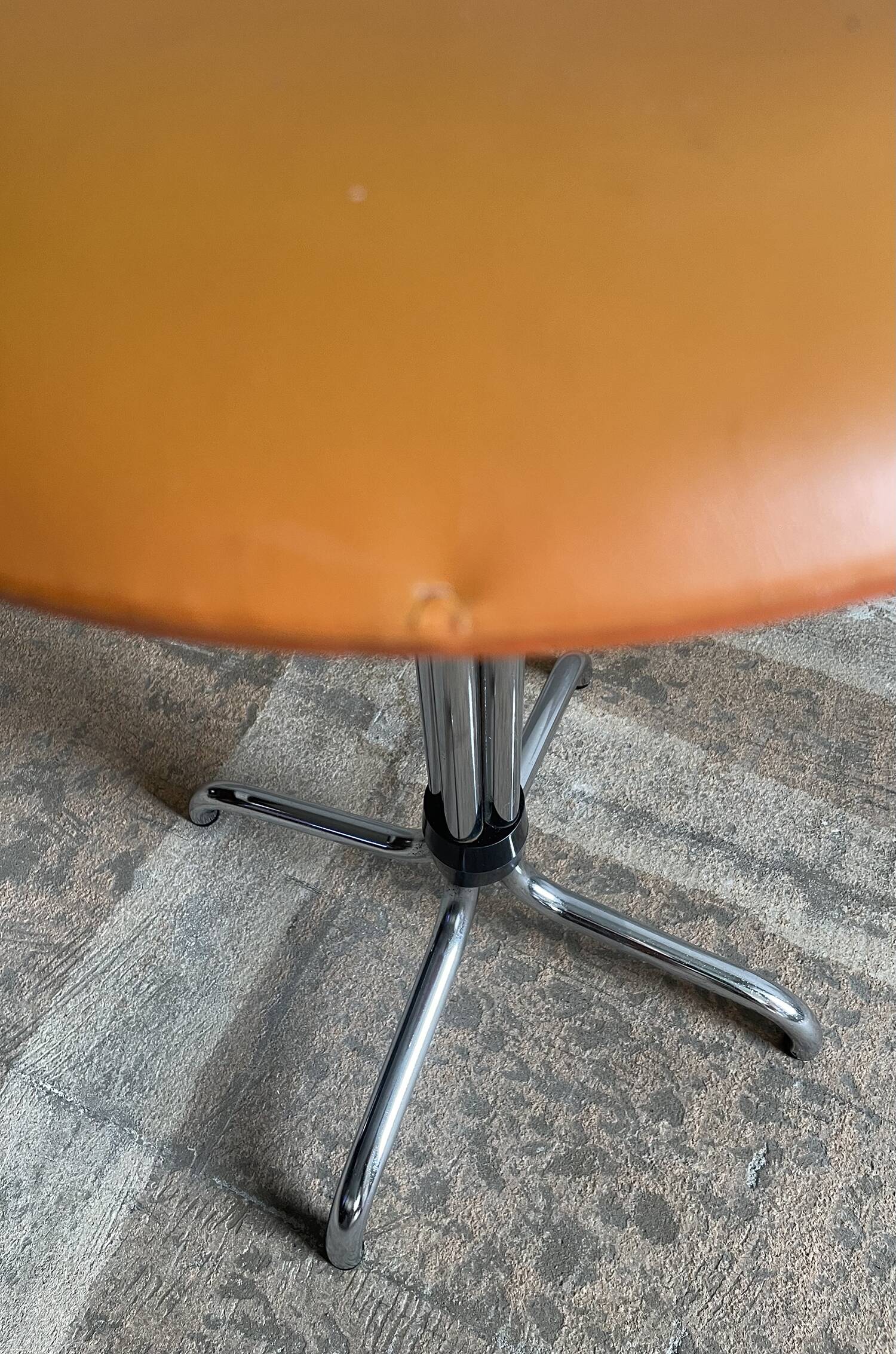 Orange Brabantia stool