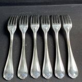 6 Christofle Spatours table forks