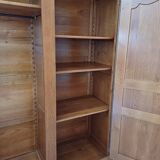Solid oak wardrobe