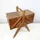 1950 - Former Worker Wooden Sewing Box