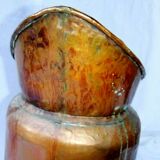 Coal bucket XIX copper pouring