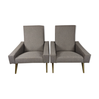 Pair of vintage armchairs 1950