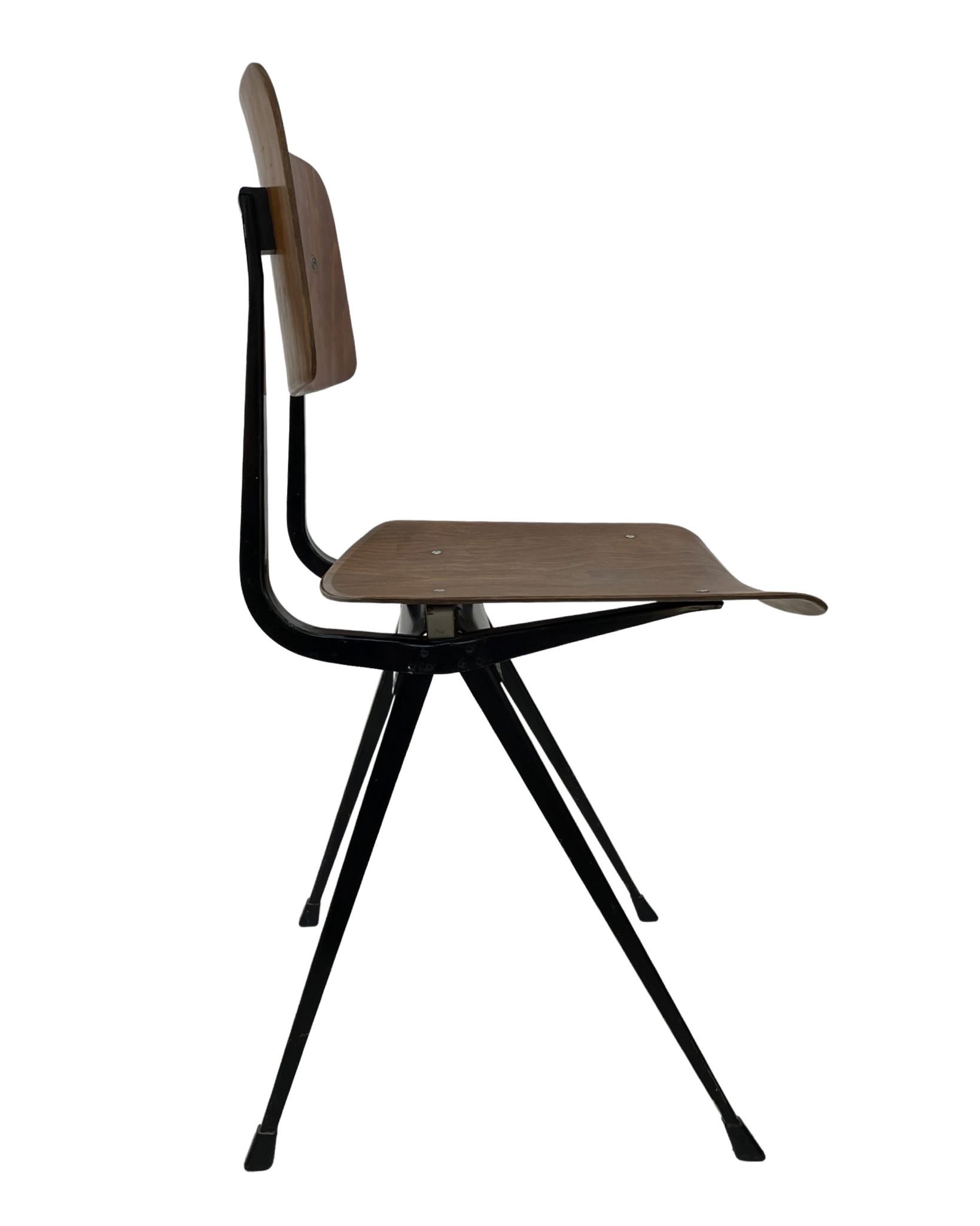 Result Chair by Friso Kramer for Ahrend De Cirkel, 1970 in black