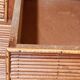 Vintage bamboo and rattan chest of drawers from the 1960s.