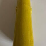 Scandinavian mimosa glazed earthenware vase neo classic mid century modern 1970