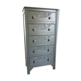 Art Deco blue dresser