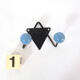 Blue coat holder from the 60s and 70s.