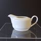 Very pretty white porcelain sauceboat in very good condition.