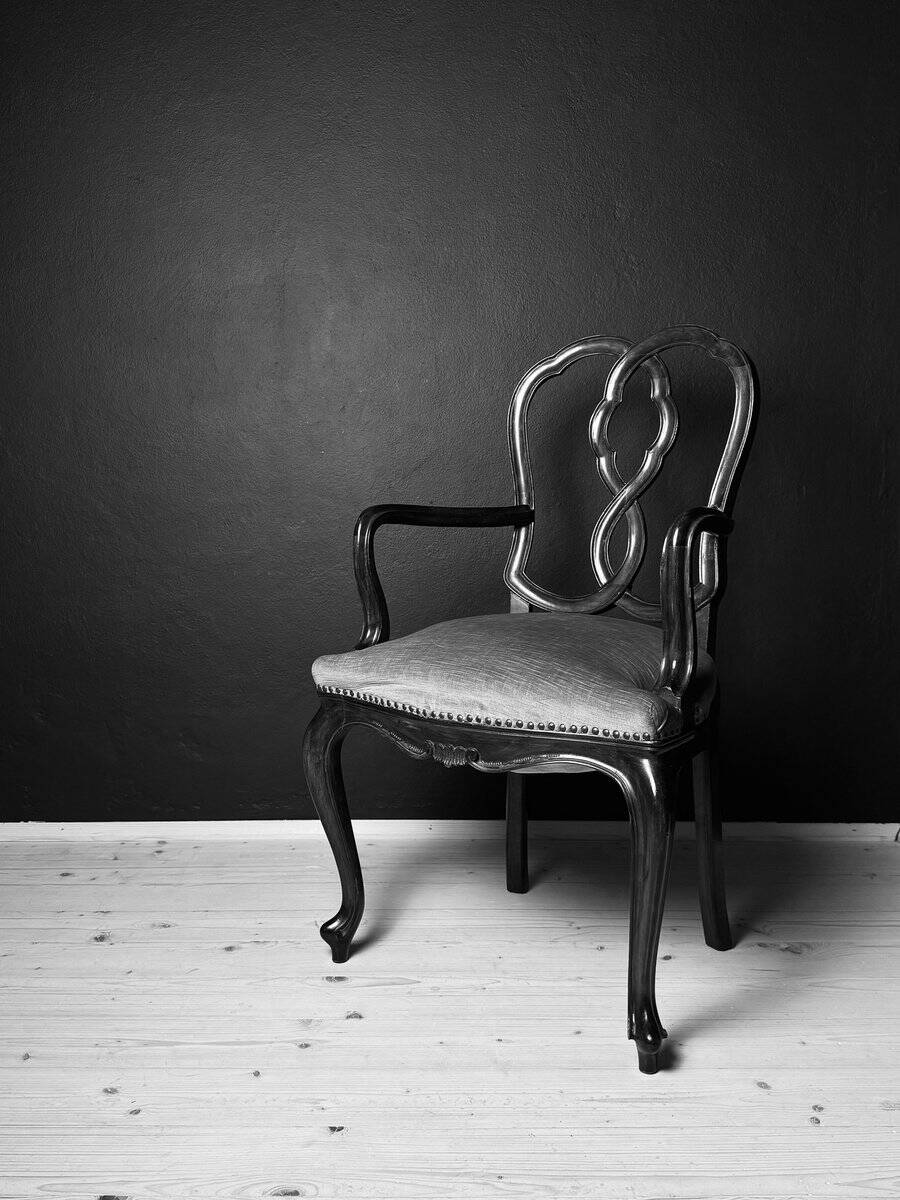 Vintage dining chair, Italy, 1950s