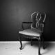 Vintage dining chair, Italy, 1950s