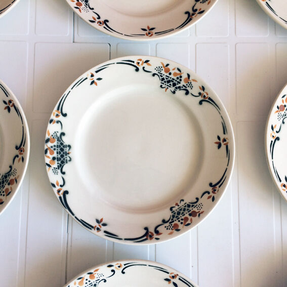 Lot de 9 assiettes Hamage & Moulin des Loups