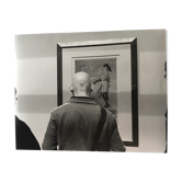 Great original photograph. 2000s. Bald Man Museum