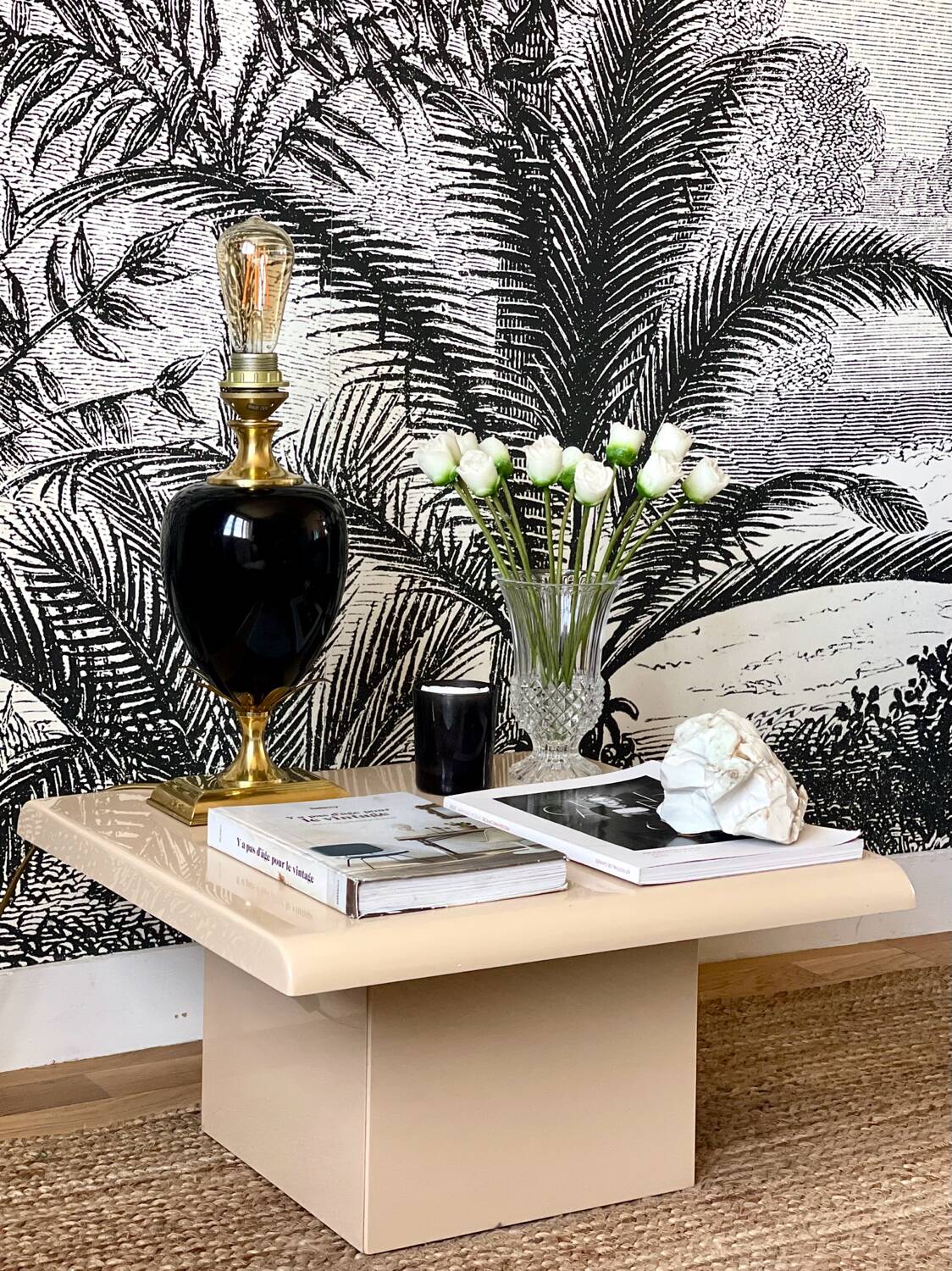 Lamp base Maison Le Dauphin 1980.