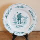Set of 6 flat plates Limoges Haviland