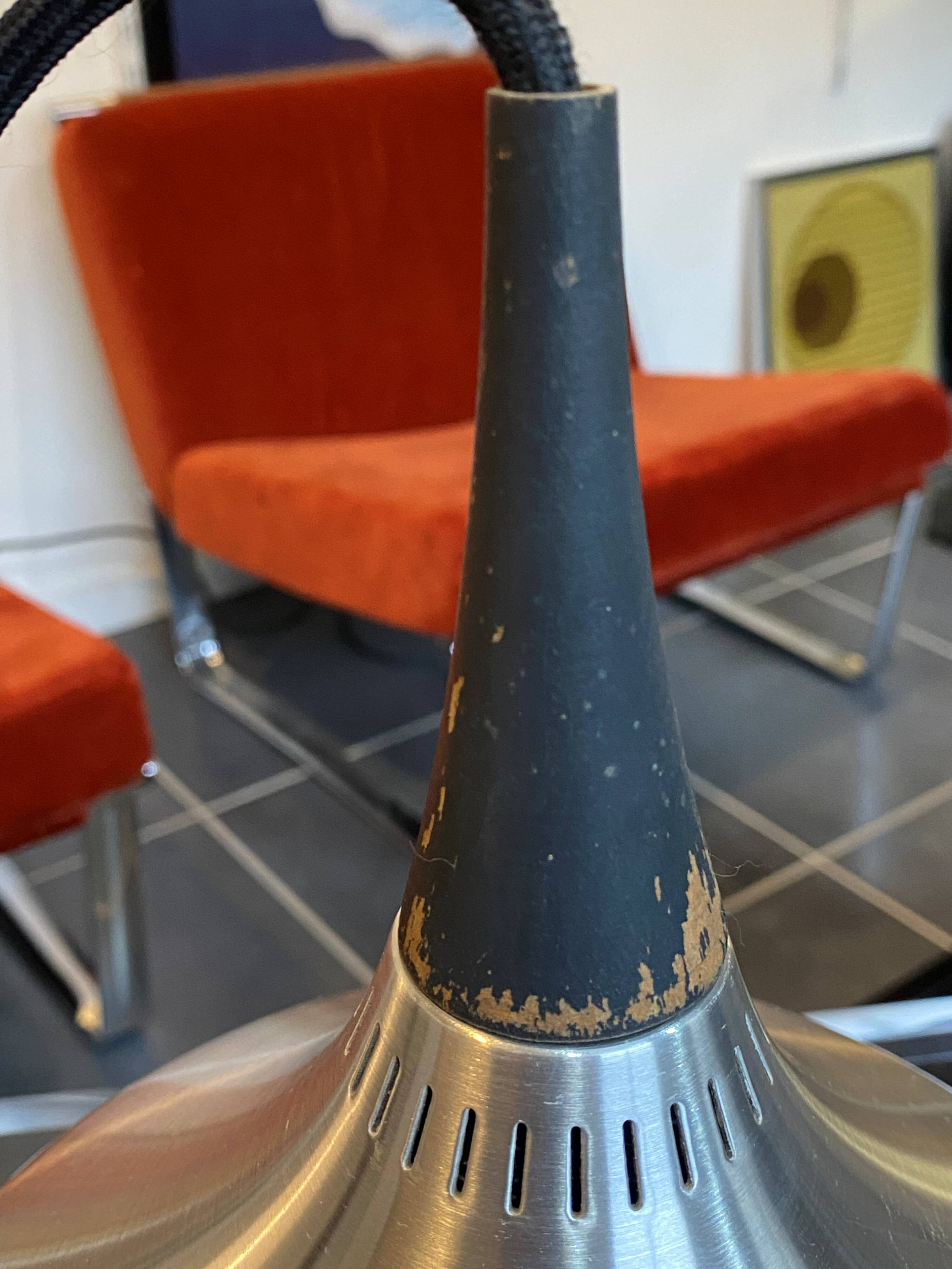 Pendant lamp n1 aluminum aluminum Johannes Hammerborg Fog & Morup Denmark