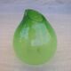 Crackled Glass Vase