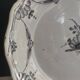 Assiette ancienne française, Nevers, XVIIIe siècle