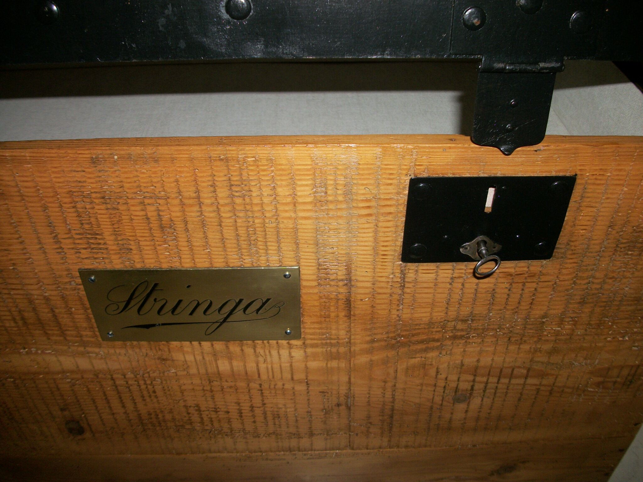 Coffre en bois malle de voyage