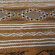 Tapis kilim couleur moutarde fait main en pure laine 70*200cm