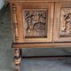 Large carved oak buffet in neo-Renaissance style, mid-20th century.