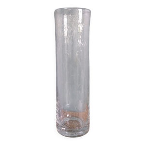 vase rouleau en verre