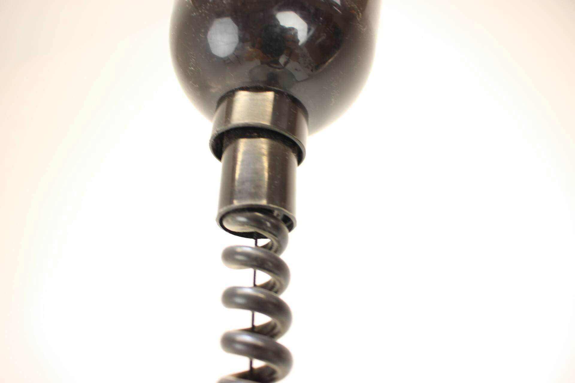 1960's Mid-Century Glass Chandelier in the style of "Trumpet", Czechoslovakia