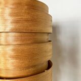 1960s vintage Danish bentwood teak floor lamp