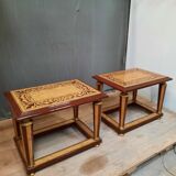 Pair of modern sofa tips