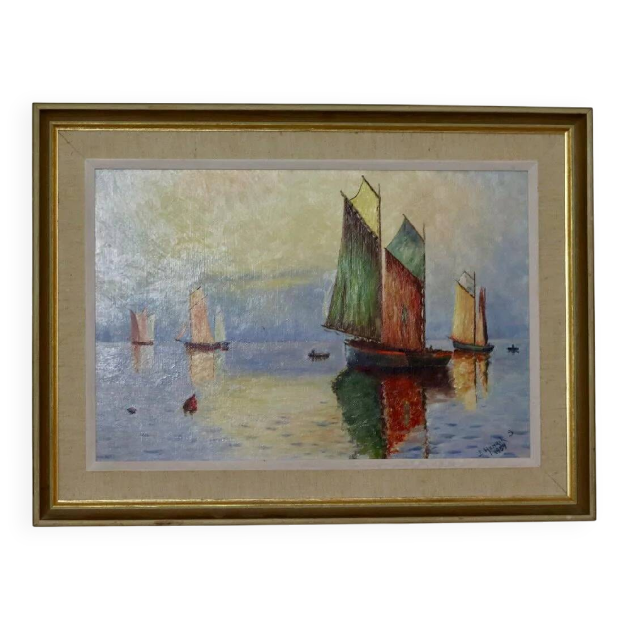 "Ships at Sea" by J. Henrik