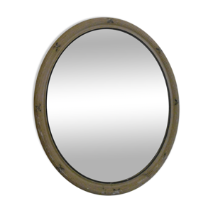 Miroir ovale debut XXeme