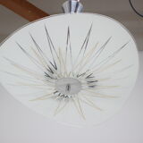 Mid-century Glass Pendant/  Inva Litoměřice,1970‘s.