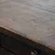 Antique 18th-century Southern European coffee table made of chestnut wood