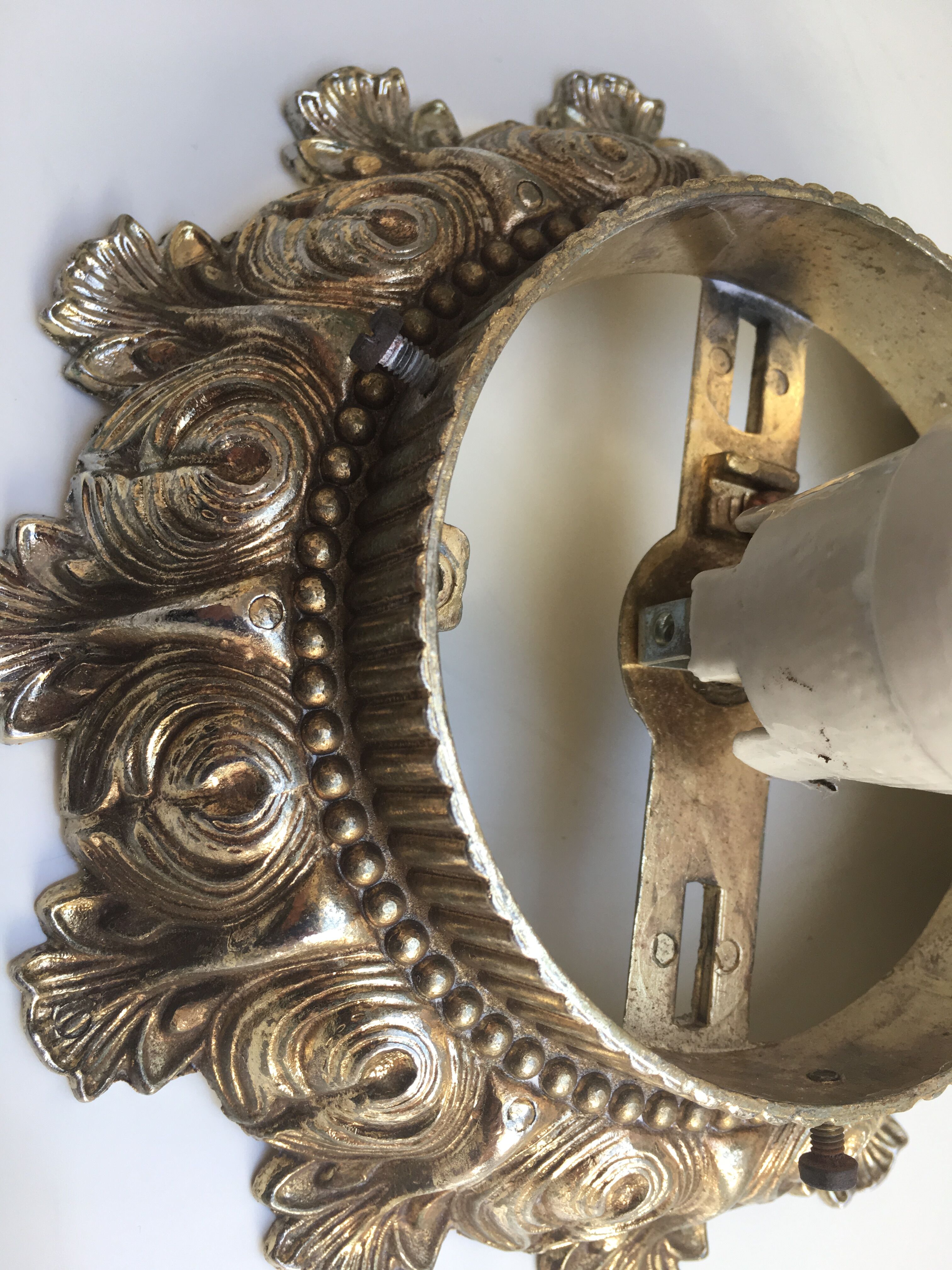 Diamond tipped ceiling lamp