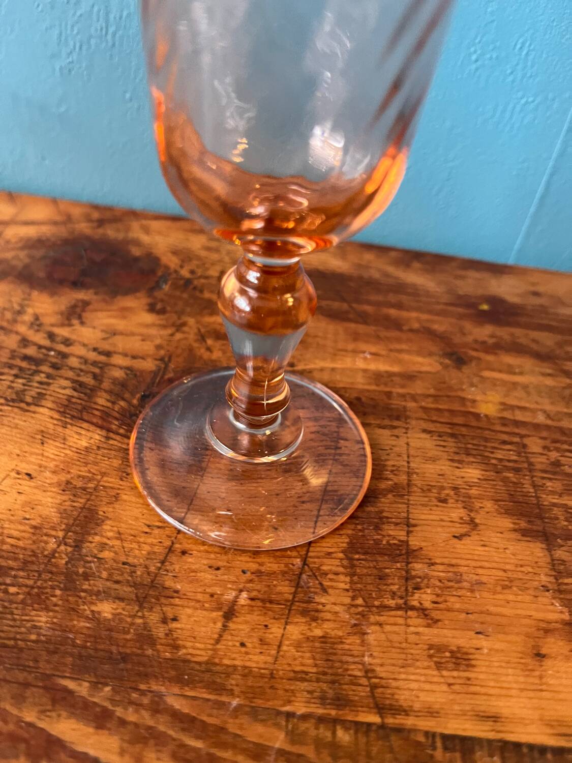 Luminarc Rosaline glass stemmed glass flute