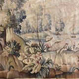 19th-century Aubusson Verdure tapestry