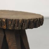 Old Wabi Sabi Primitive side table