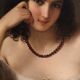 Portrait d'une dame signé N. Schiavoni et daté de 1842