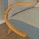 Fauteuil bicolore, années 1950