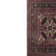 Vintage handmade Turkish rug 127x190 cm