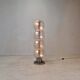 Lampadaire italien en verre space age, années 1980