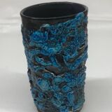 Vallauris seafoam cuff vase