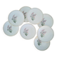 Vintage Floral Pattern Gien Earthenware Dinner Plates
