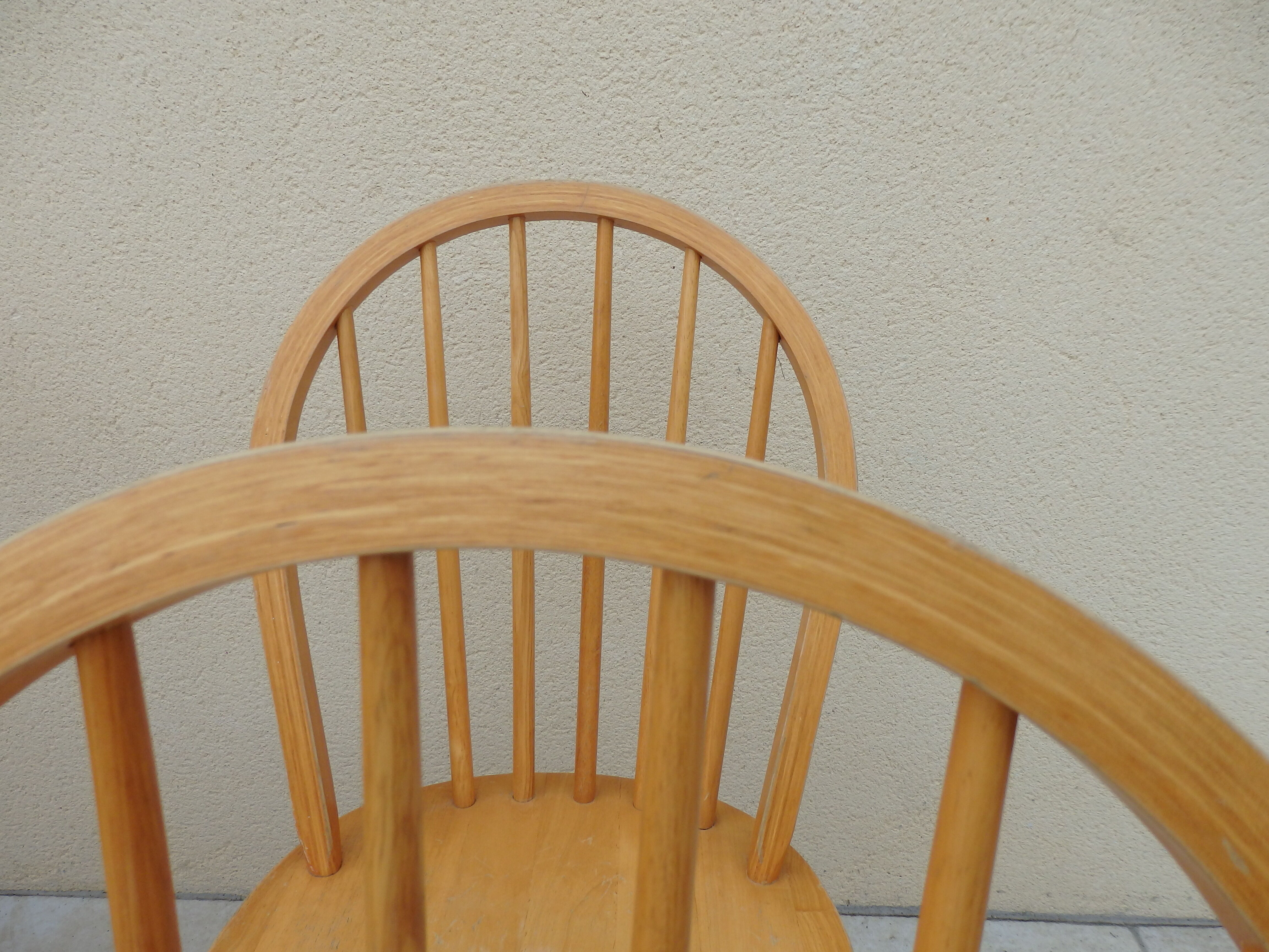 4 Windsor chairs per ercol