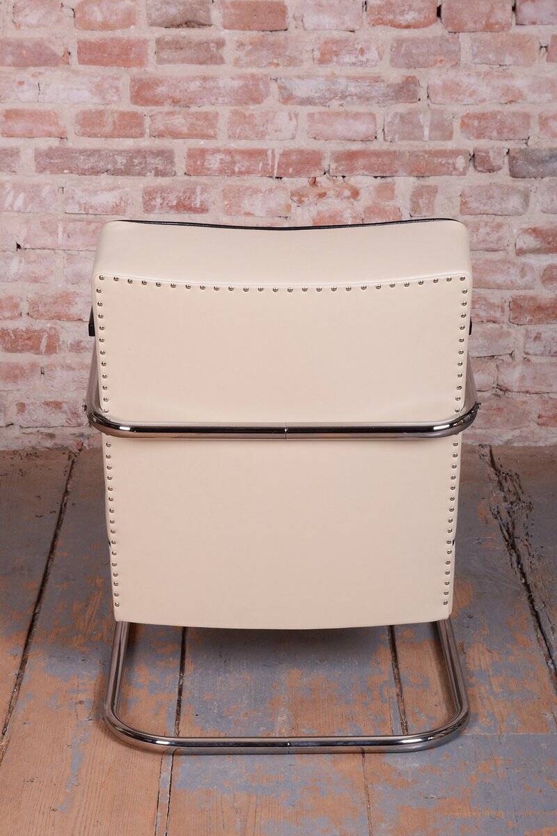 Bauhaus Leather FN21 Armchairs from Mücke-Melder, Czech, 1930s, Set of 2